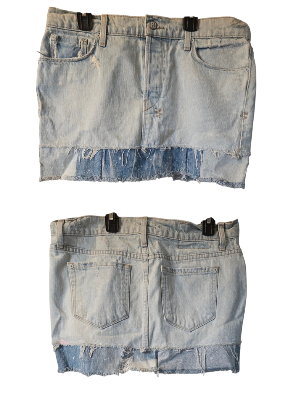 NWOT Ksubi Distressed Mini Skirt
